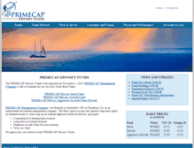 Tablet Screenshot of primecapmanagement.com